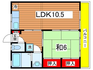 ウイル安藤の物件間取画像